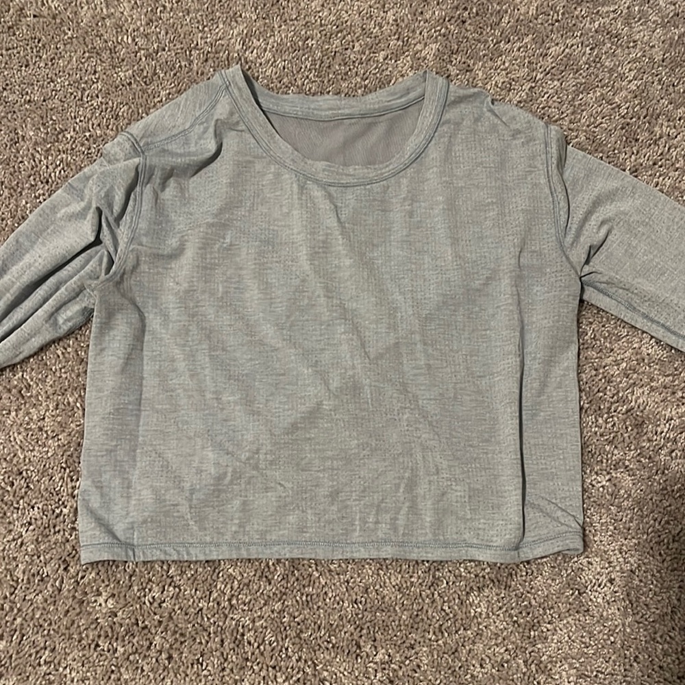 Lululemon - LS Crop Shirt